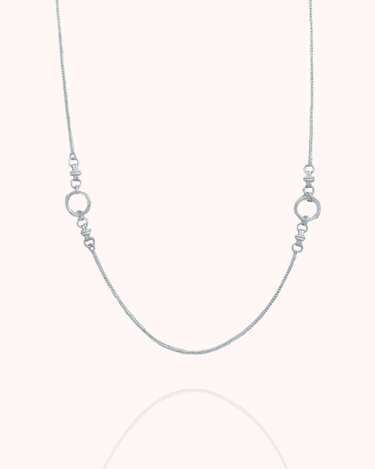 Physis long necklace and belt