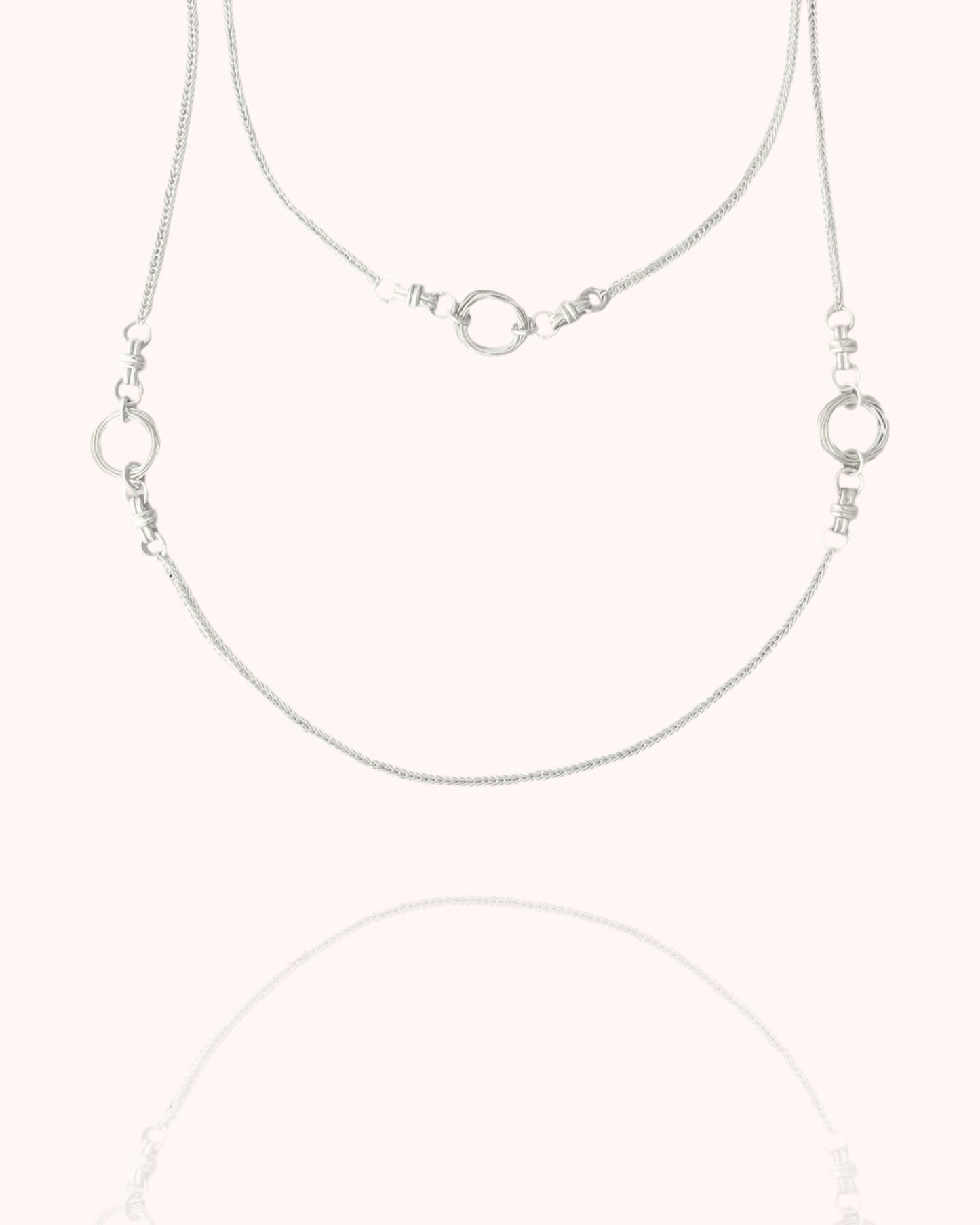 Physis long necklace and belt