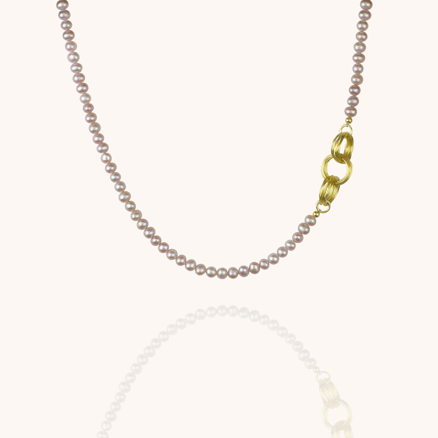 Physis pearl and gold vermeil necklace